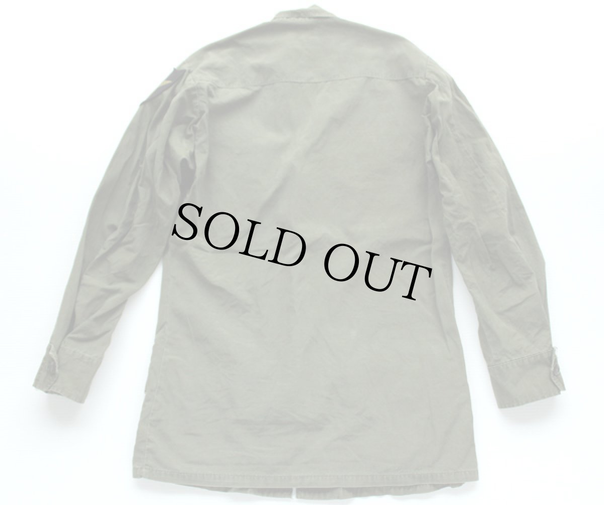 画像2: 70s 米軍 U.S.ARMY パッチ付き ジャングルファティーグジャケット XS-R (2)