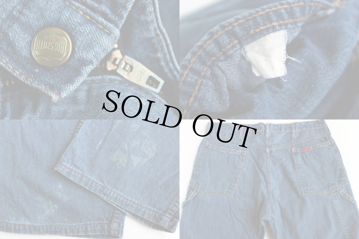 画像3: 70s BIG SMITHビッグスミス デニム ペインターパンツ w35 (3)