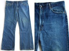 画像1: 70s USA製 Levi'sリーバイス 517 シングル 66前期 デニムパンツ W40 L30★ブーツカット (1)