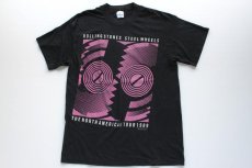 画像2: 80s USA製 ROLLING STONESローリングストーンズ THE NORTH AMERICAN TOUR 1989 バンドTシャツ 黒 XL (2)