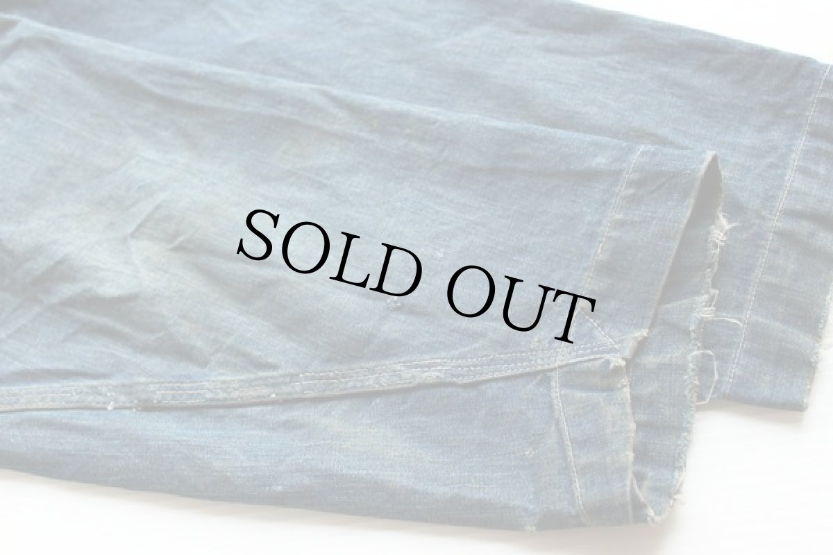 画像5: 50s PENNEY'S PAYDAY インディゴ デニム カバーオール ボロ (5)