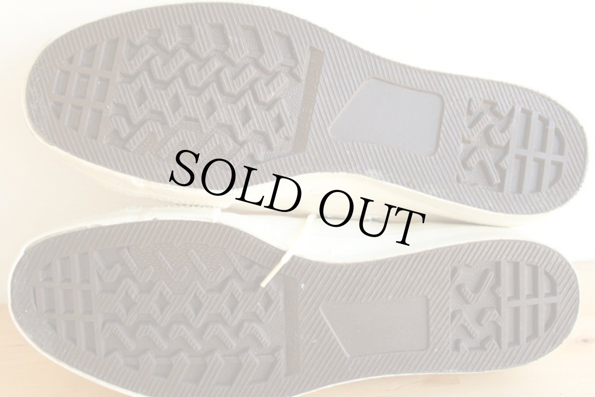 画像4: デッドストック★80s 米軍 キャンバス スニーカー ローカット 7.5R (4)