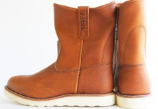 画像2: デッドストック★USA製 REDWINGレッドウイング 866 アイリッシュセッター ペコスブーツ 9EEE (2)