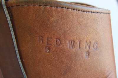 画像1: 80s USA製 REDWINGレッドウイング ペコスブーツ 茶 9.5D