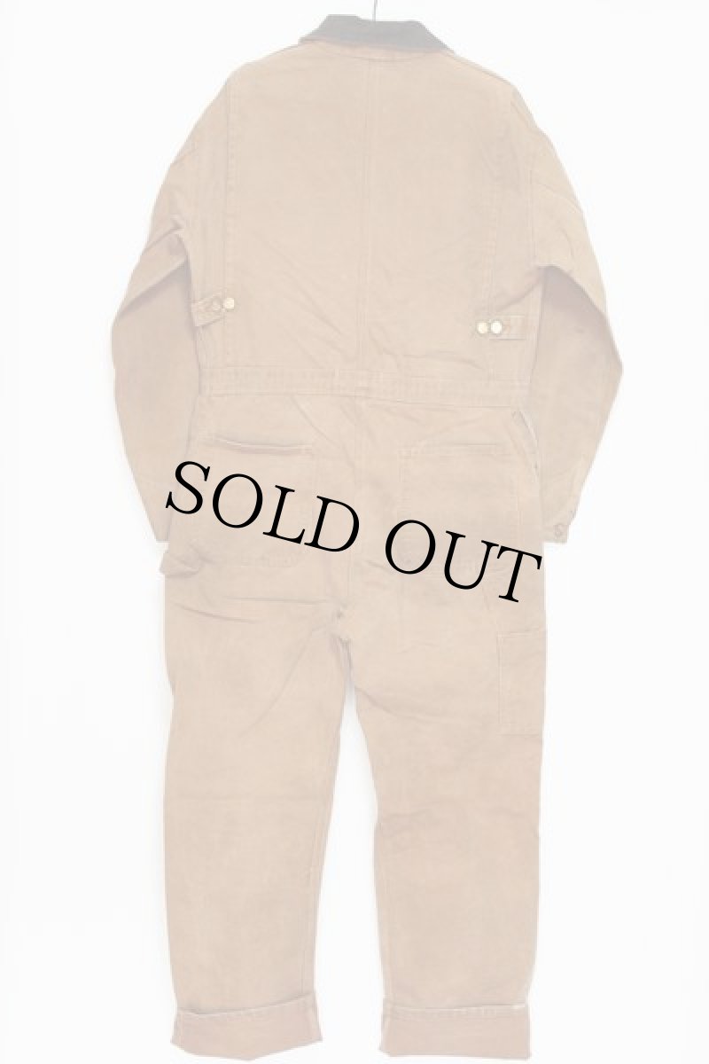 画像3: 80s USA製 carharttカーハート ダック地 オールインワン 40★つなぎ (3)