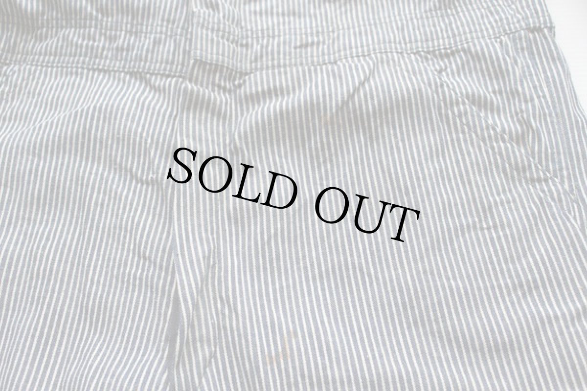 画像5: 40s HERCULESヘラクレス 月桂樹ボタン ヒッコリーオールインワン★つなぎ (5)