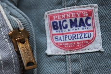 画像2: 50s PENNEY'S BIGMACビッグマック HBT ヘリンボーンツイル オールインワン★つなぎ (2)