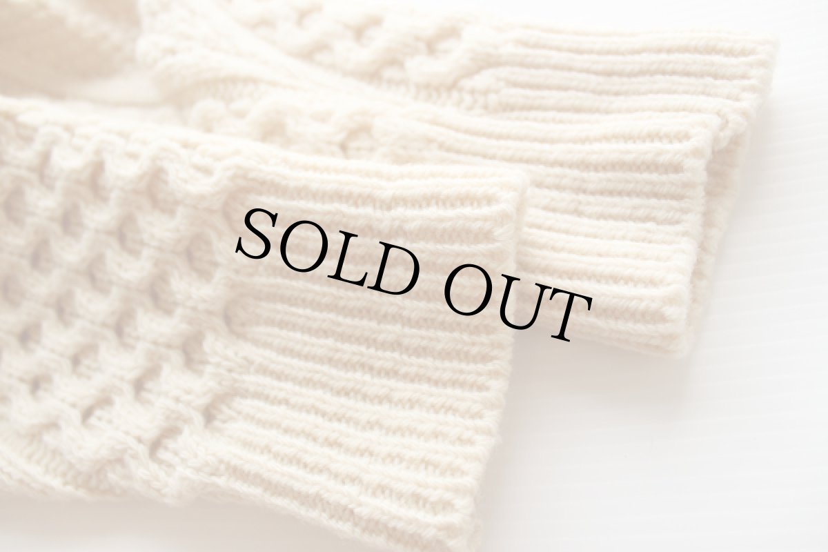 画像5: 70s USA製 PENDLETONペンドルトン ショールカラー ケーブル編み ウールニット カーディガン L (5)