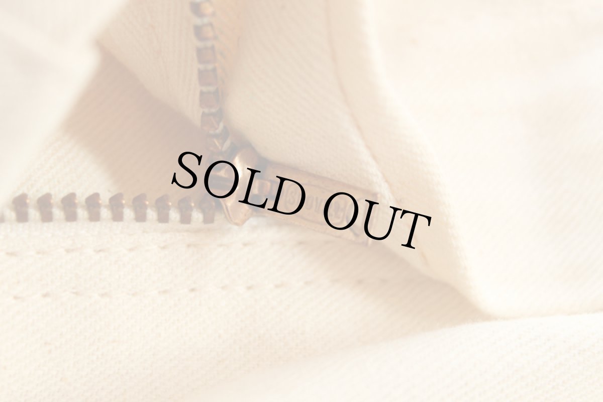 画像4: デッドストック★70s UNKNOWN ペインターパンツ 生成り w36 (4)