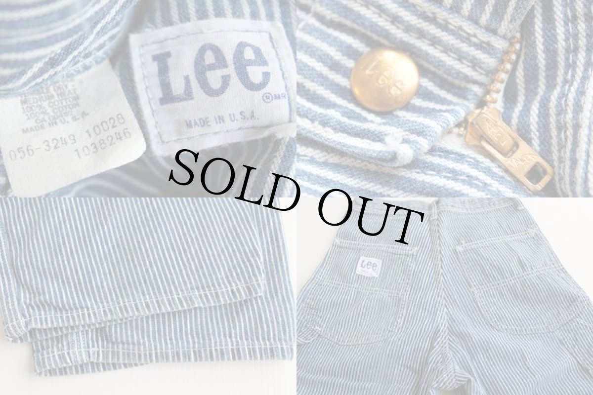 画像3: 70s USA製 Leeリー ヒッコリーペインターパンツ (3)