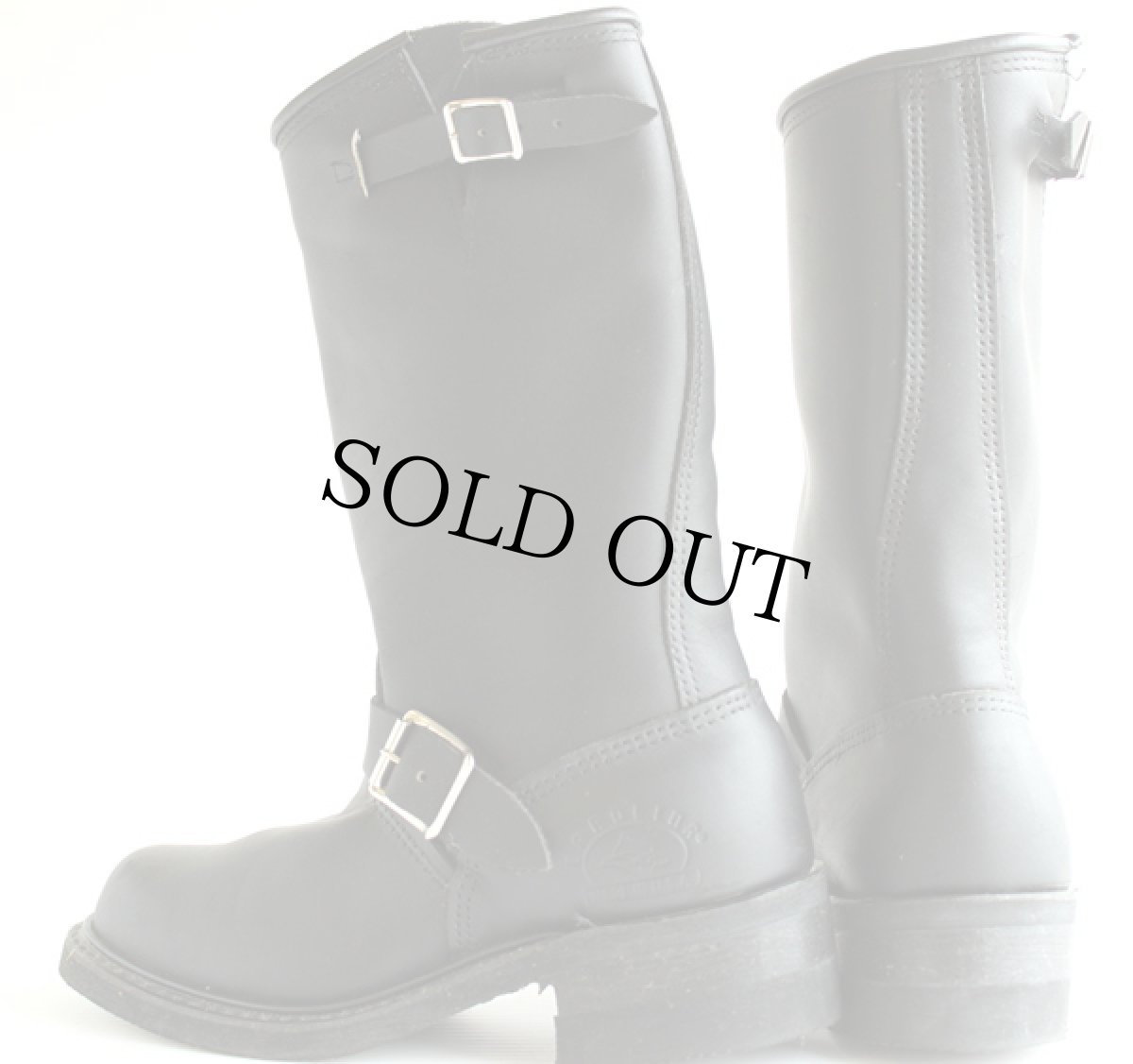 画像2: USA製 CAROLINAキャロライナ エンジニアブーツ 黒 7R (2)