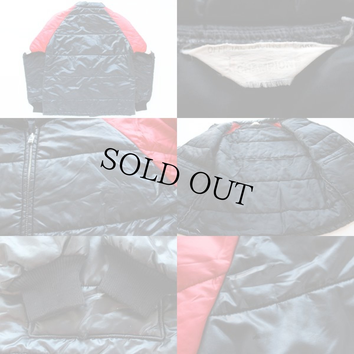 画像3: 70s CHAMPION SPARK PLUG チャンピオン プラグ ナイロン レーシングジャケット (3)