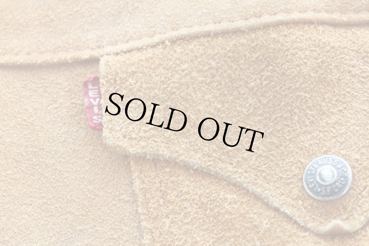 画像5: 50s LEVI'Sリーバイス ショートホーン スエードジャケット (5)