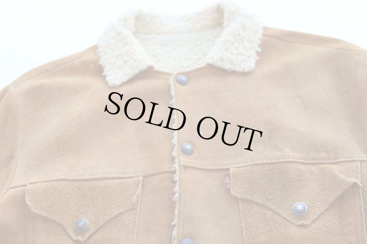 画像3: 50s LEVI'Sリーバイス ショートホーン スエードジャケット (3)