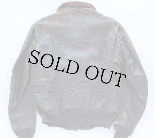 50s実物USN G-1 A.PRITZKER&SONS社 55J14(AER) Vtg 1951 Korean War US Navy 55J14 G-1 Flight Jacket A