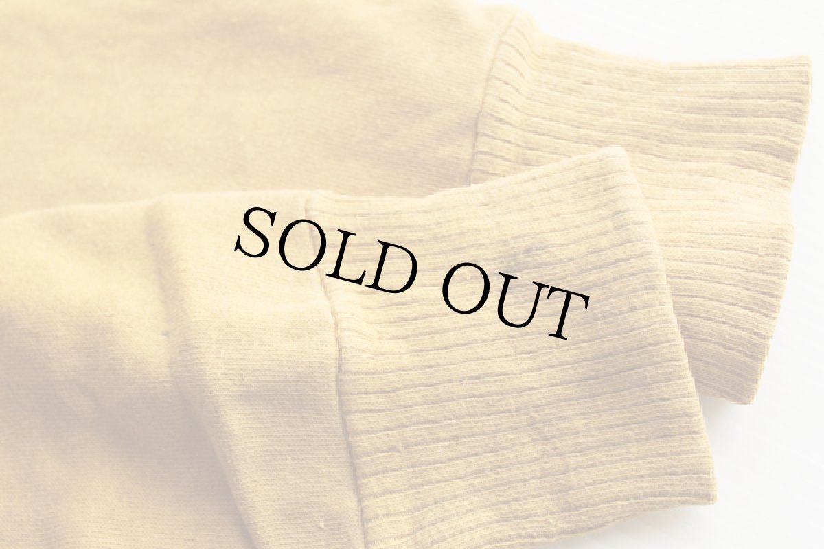 画像5: 50s 針抜きリブ ショールカラー スウェット (5)