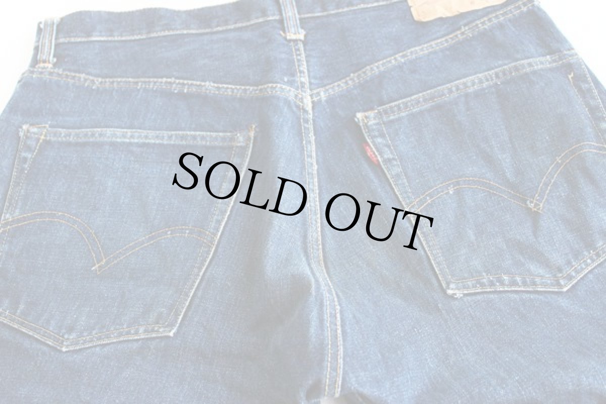 画像5: 60s USA製 LEVI'S リーバイス 505 BIGE デニムパンツ w36 L29 (5)
