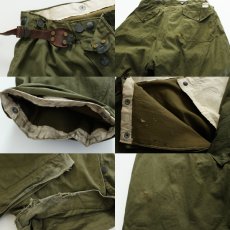 画像3: 50s 米軍 USAF ウールライナー ファイヤーマン オーバーパンツ w36 L31 (3)