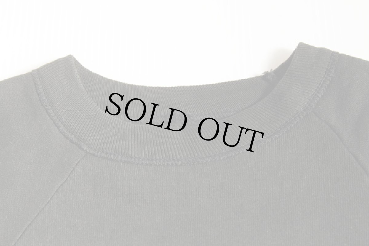 画像5: 60s ロケット フロッキープリント スウェット 黒 (5)