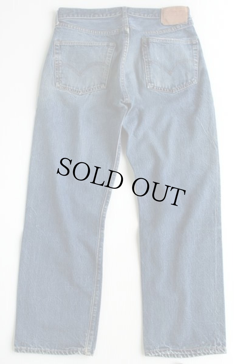 画像2: 60s LEVI'Sリーバイス 501 BIGE デニムパンツ w32 (2)
