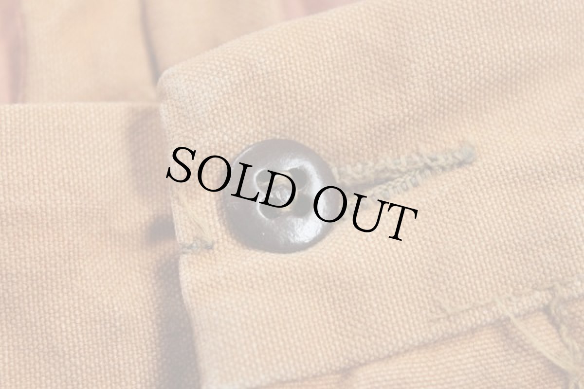 画像3: 40s UNKNOWN ダック地 ハンティングパンツ (3)