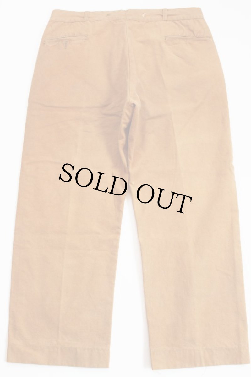 画像2: 40s UNKNOWN ダック地 ハンティングパンツ (2)