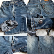 画像3: 70s USA製 Levi'sリーバイス 501 シングル 66前期 デニムパンツ (3)