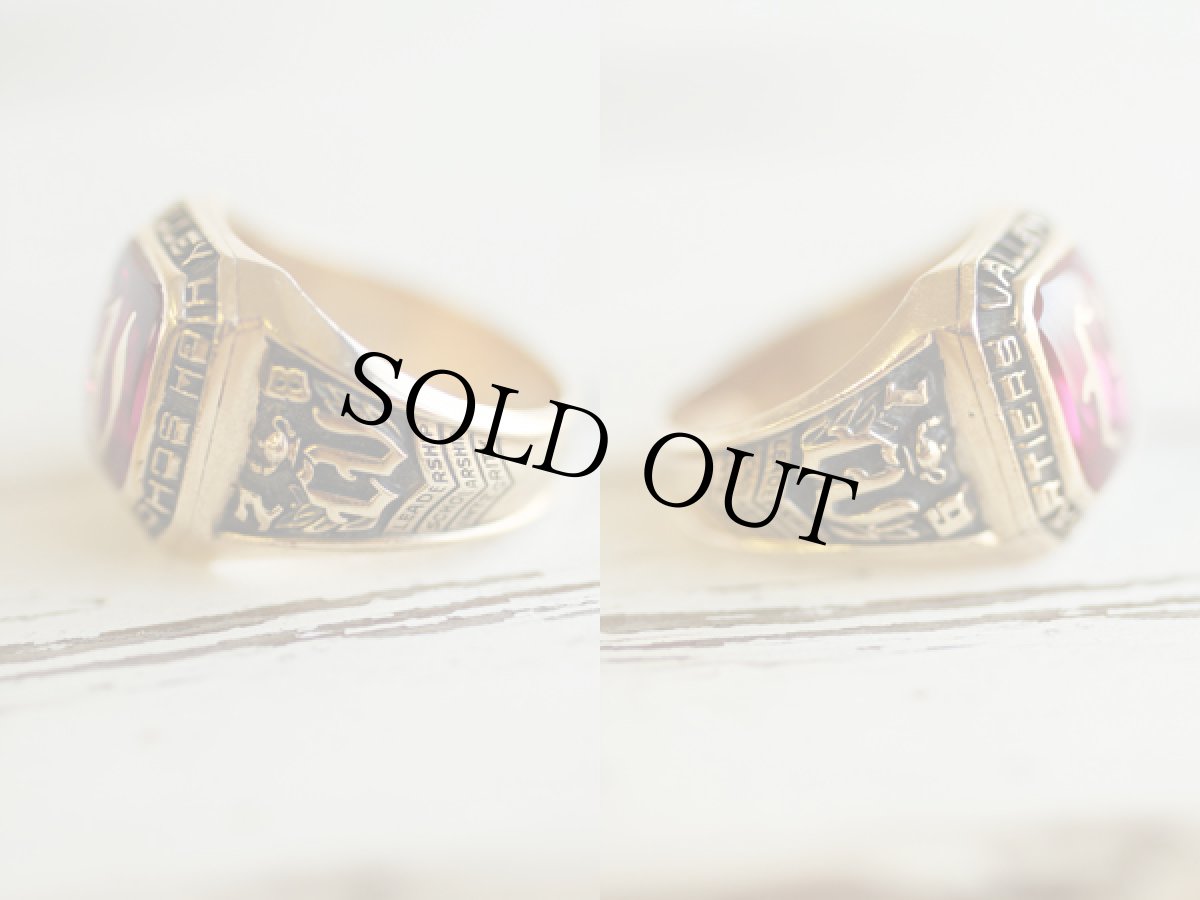 画像2: 70s JOSTEN 1978 10K ゴールド カレッジリング★クラスリング (2)