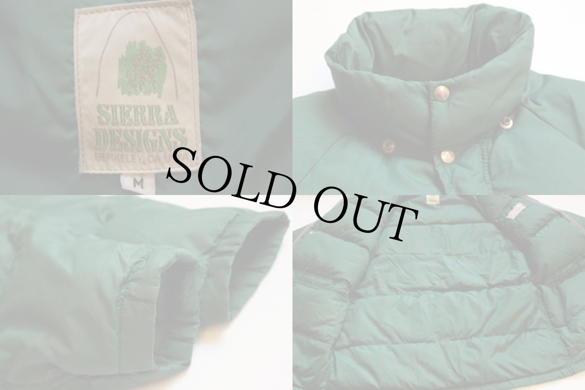 画像3: 70s SIERRA DESIGNSシエラデザイン ダウンジャケット 緑 M (3)