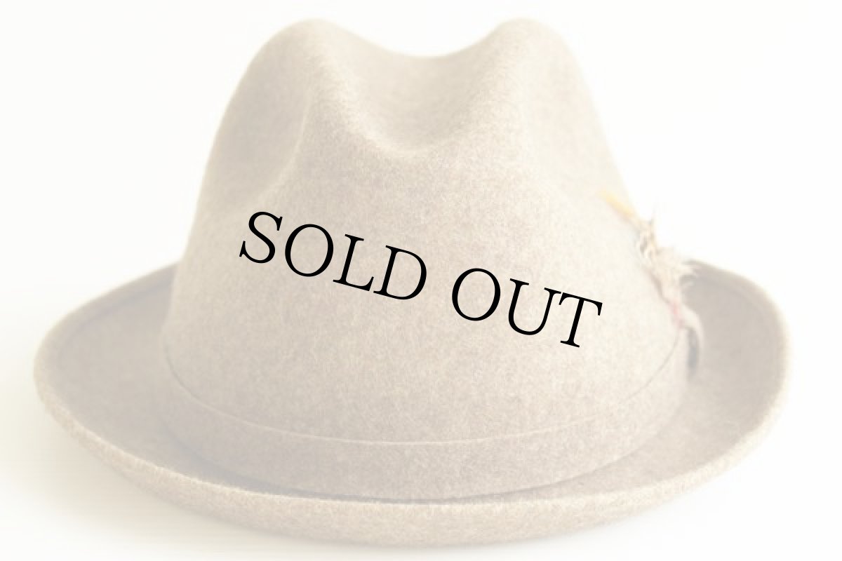 画像2: 80s USA製 PENDLETONペンドルトン ウール フェドラハット (2)