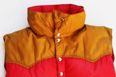 画像4: 70s Powderhorn Mountaineeringパウダーホーン ヨーク切り替え ダウンベスト M (4)