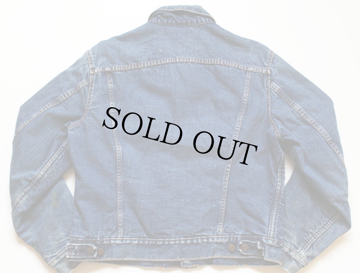 画像2: 60s LEVI'Sリーバイス 70505 BIGE ブランケットライナー デニムジャケット (2)
