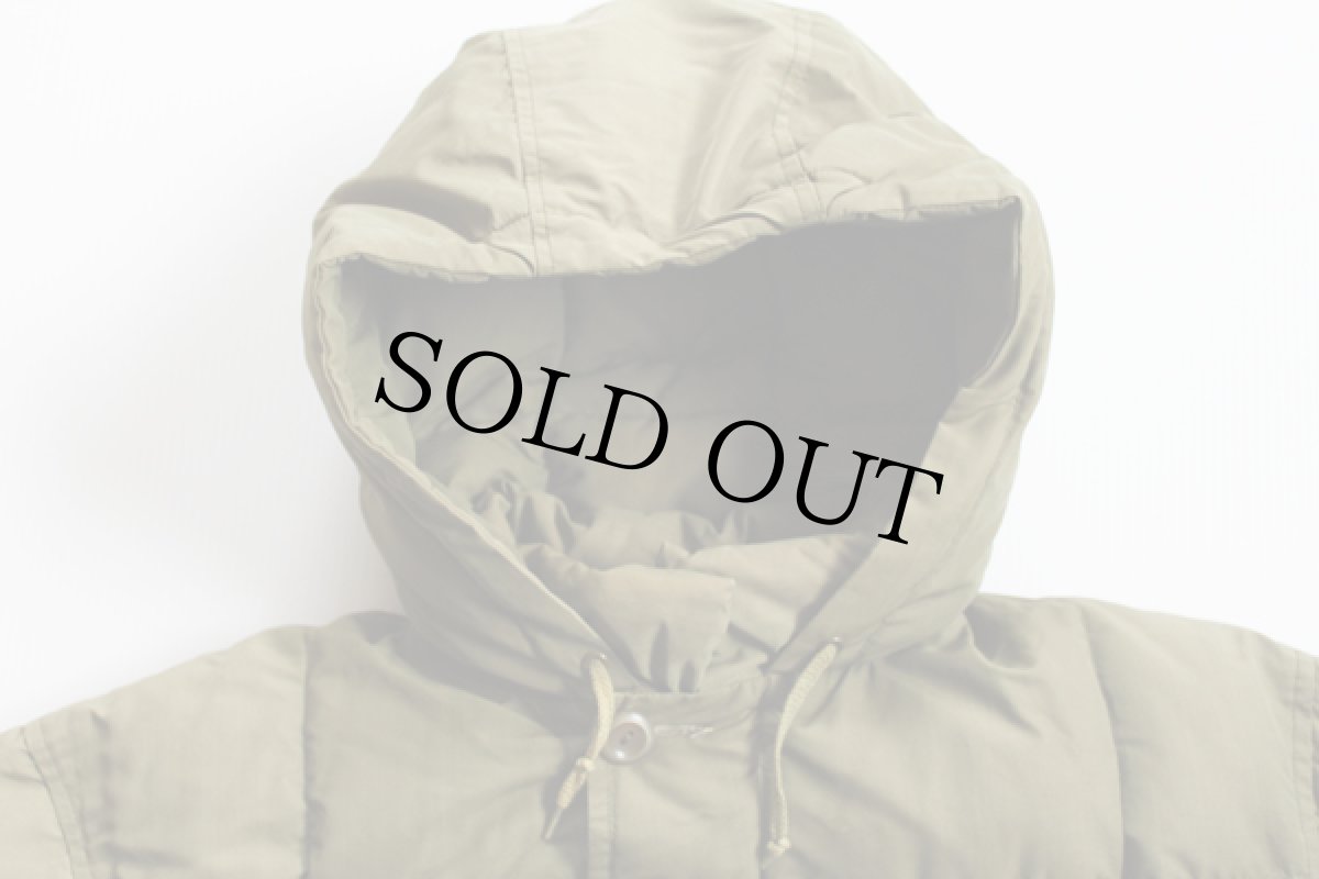 画像3: 50s BAUER DOWN バウアーダウン カラコラム ダウンパーカー オリーブ★ダウンジャケット EddieBauerエディーバウアー (3)