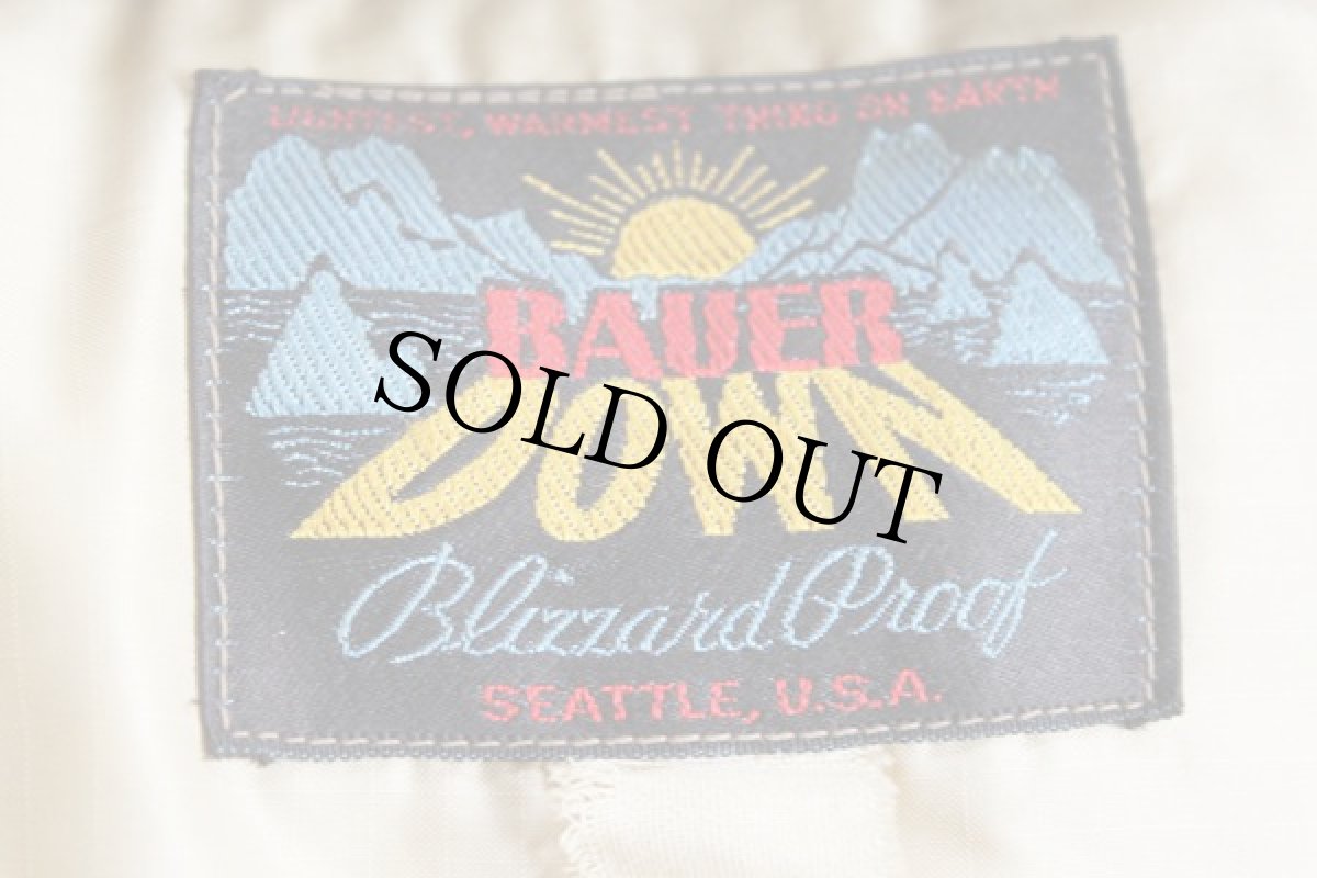 画像4: 50s BAUER DOWN バウアーダウン カラコラム ダウンパーカー オリーブ★ダウンジャケット EddieBauerエディーバウアー (4)