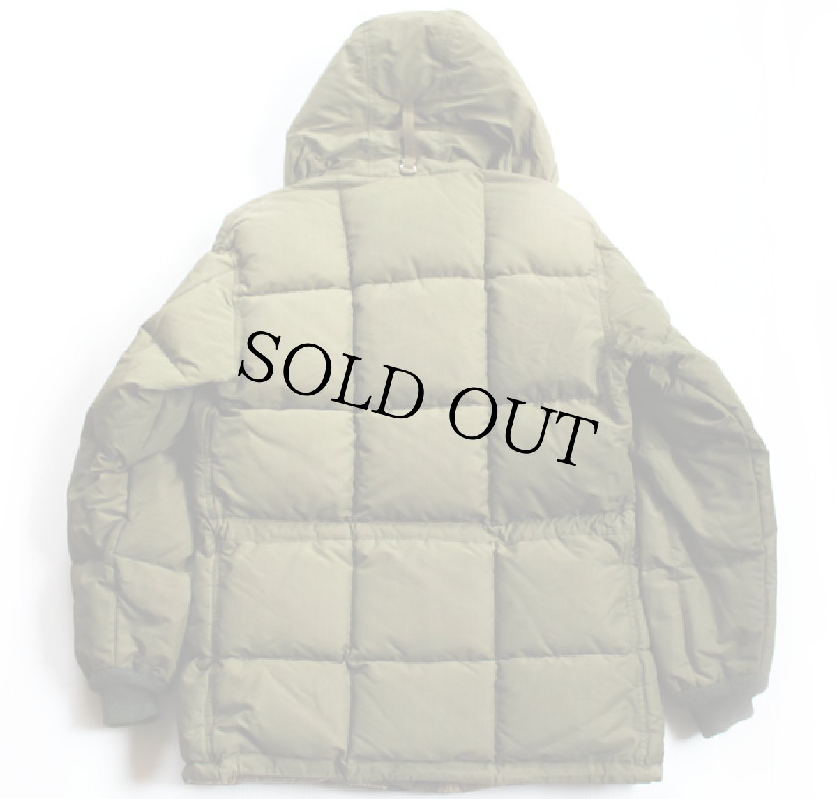 画像2: 50s BAUER DOWN バウアーダウン カラコラム ダウンパーカー オリーブ★ダウンジャケット EddieBauerエディーバウアー (2)