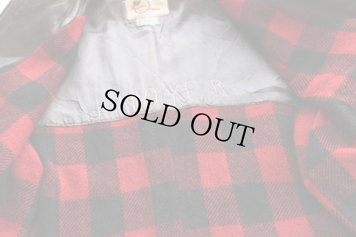 画像5: 40s ポニースキン レザースポーツジャケット (5)