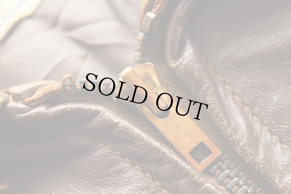 画像4: 40s ポニースキン レザースポーツジャケット (4)