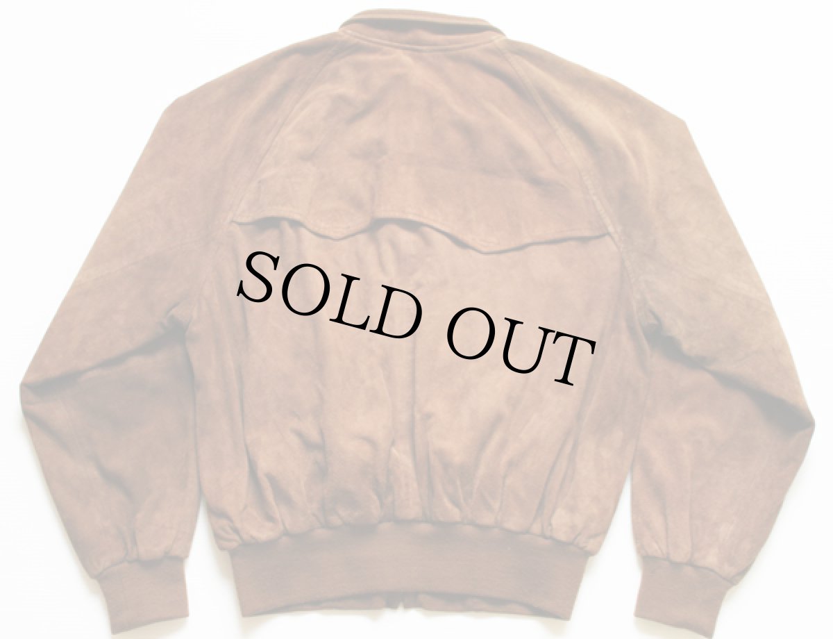 画像2: ポロ ラルフローレン レザージャケット 茶 M (2)