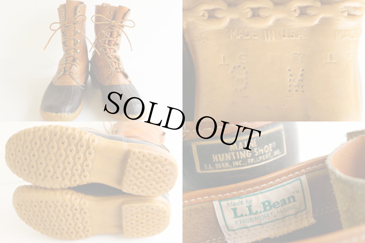 画像3: 80s L.L.Bean メインハンティング ビーンブーツ 9M (3)