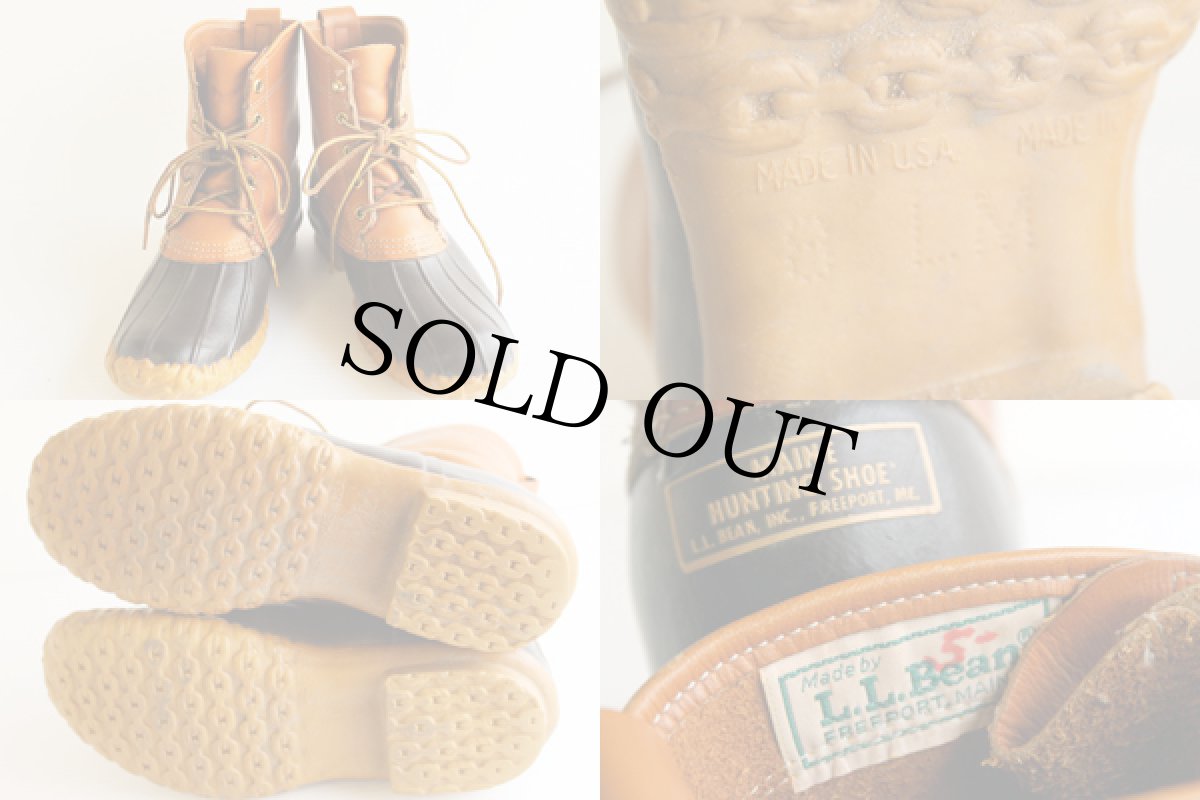 画像3: 80s L.L.Bean メインハンティング ビーンブーツ 8L (3)