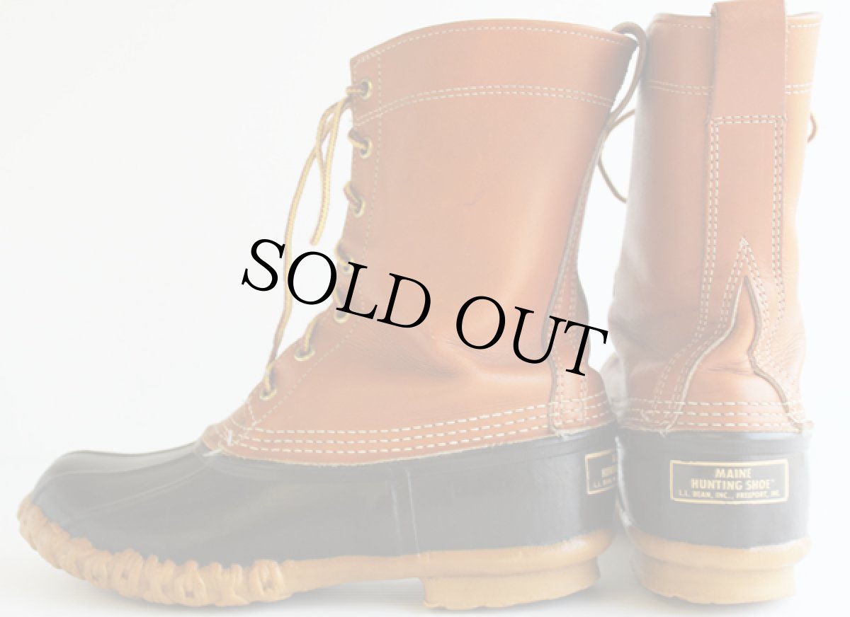 画像2: 80s L.L.Bean メインハンティング ビーンブーツ 8L (2)