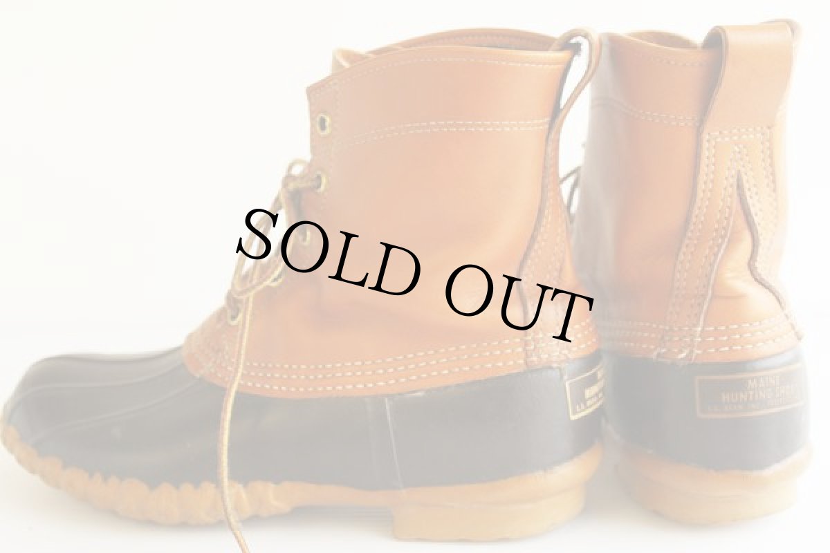 画像2: 80s L.L.Bean メインハンティング ビーンブーツ 8L (2)