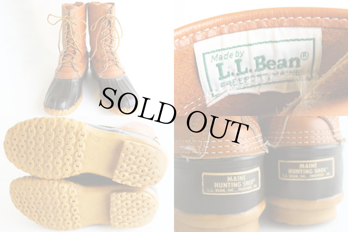 画像3: 80s L.L.Bean メインハンティング ビーンブーツ 8L (3)