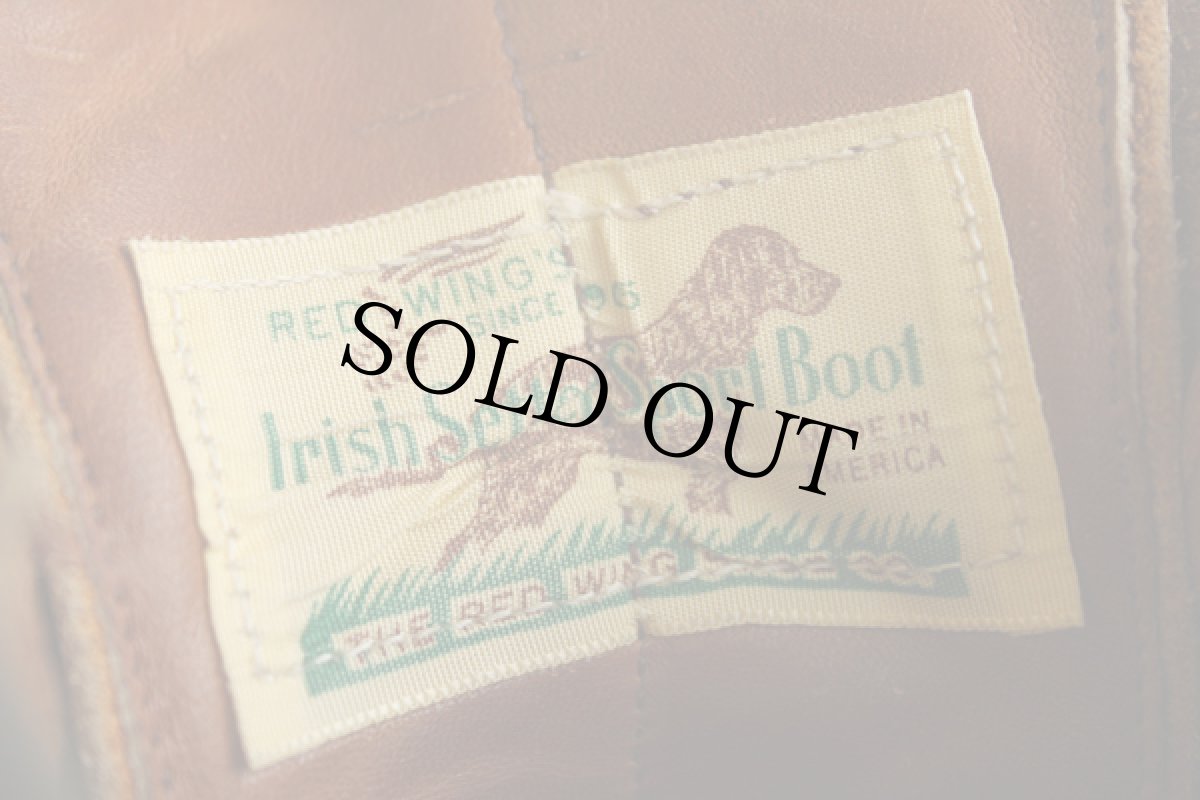 画像5: 70s USA製 REDWINGレッドウイング 825 犬タグ アイリッシュセッター マウンテンブーツ 9.5D (5)