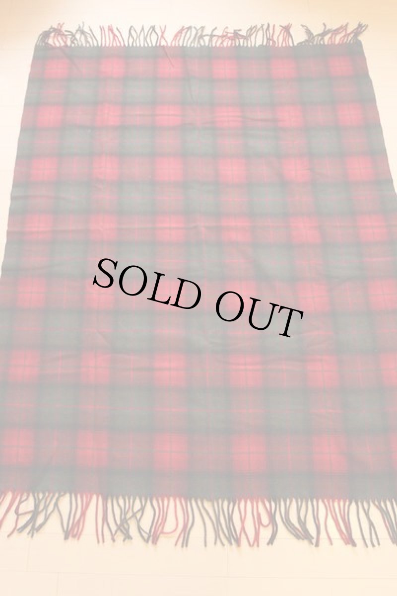 画像3: 60s PENDLETONペンドルトン チェック ウール ブランケット (3)