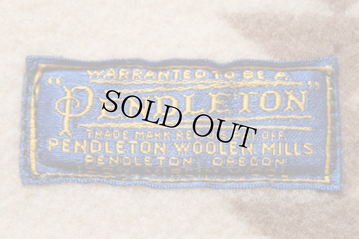画像4: 50s PENDLETONペンドルトン チーフジョセフ ネイティブ柄 ウール ブランケット 箱付き (4)