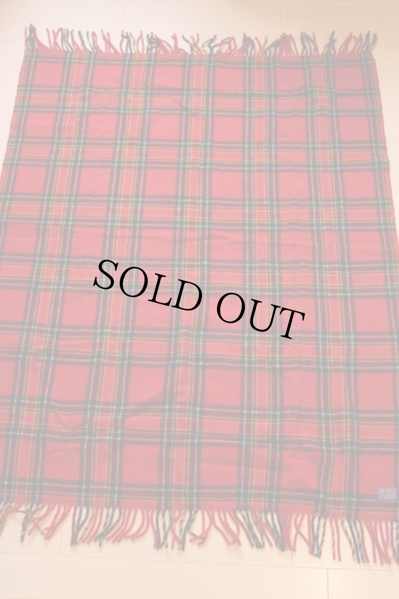 画像3: 70s PENDLETONペンドルトン チェック ウール ブランケット (3)