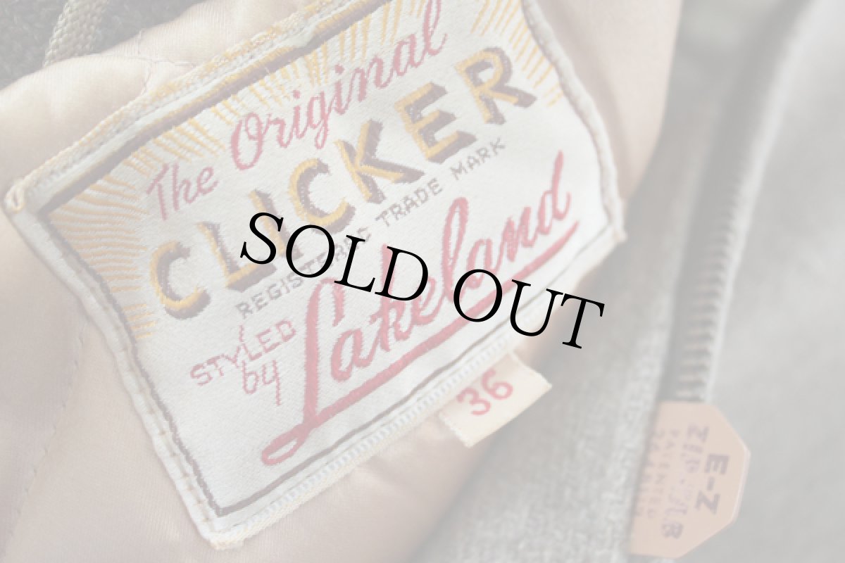 画像3: 50s CLICKER by Lakeland ファラオコート 36 (3)