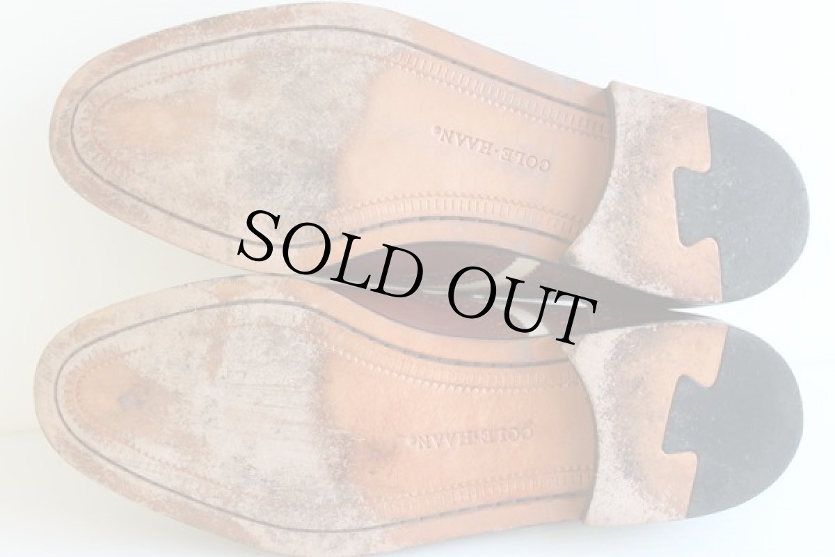 画像4: USA製 COLE-HAANコールハーン ツートン ウイングチップ レザーシューズ 10D★革靴 (4)