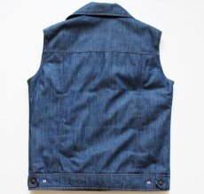 画像2: 70's Levi's スキーリーバイス デニムダウンベスト (2)